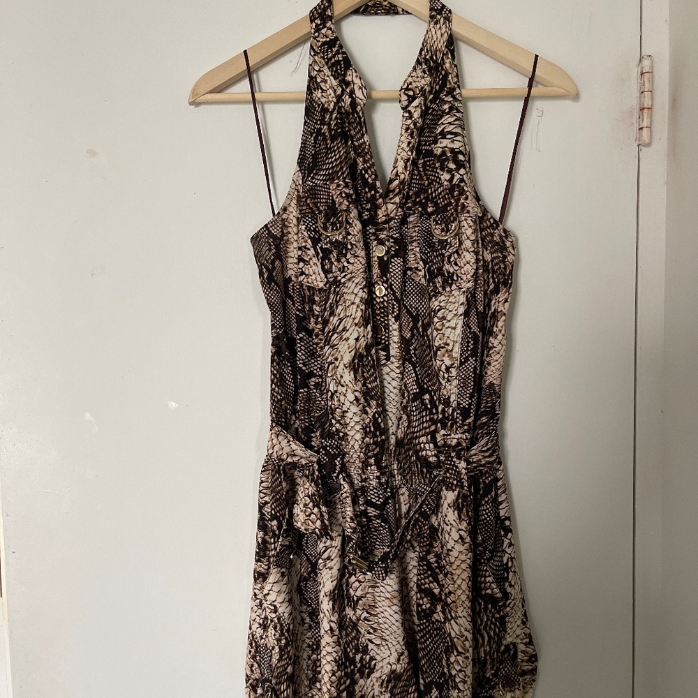 Snake Skin Romper